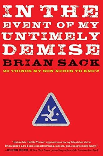 Book In the Event of My Untimely Demise: Twenty Things My Son Needs to Know free