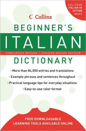 Book Collins Beginner's Italian Dictionary, 2nd Edition (Collins Language) free