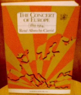 Book Concert of Europe (Torchbooks) free