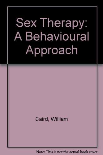 Book Sex therapy: A behavioral approach free
