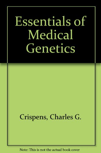 Book Essentials Of Medical Genetics free