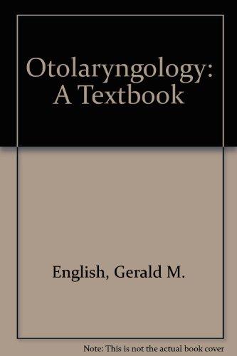 Book Otolaryngology: A Textbook free