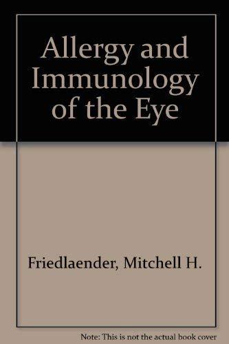 Book Allergy and immunology of the eye free