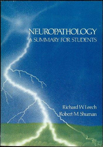 Book Neuropathology: A summary for students free