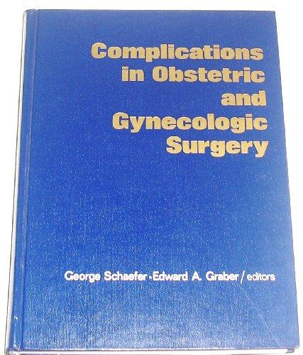 Book Complications In Obstetric And Gynecologic Surgery: Prevention, Diagnosis, And Treatment free