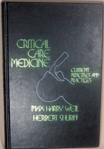 Book Critical care medicine: Current principles and practices free