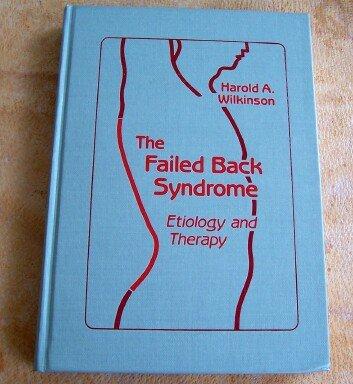 Book The failed back syndrome: Etiology and therapy free