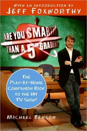 Book Are You Smarter Than a 5th Grader?: The Play-at-Home Companion Book to the Hit TV Show! free