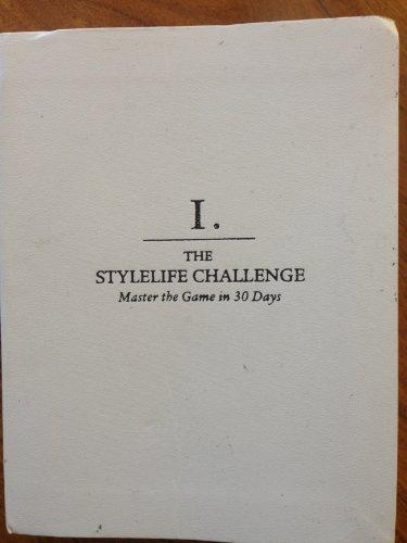 Book Rules of the Game: The Stylelife Challenge, Master the Game in 30 Days free