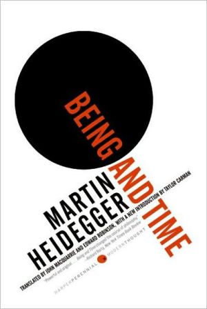 Book Being and Time (Harper Perennial Modern Thought) free