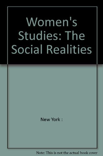 Book Women's studies: The social realities free