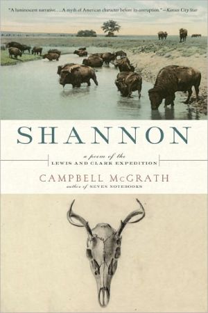 Book Shannon: A Poem of the Lewis and Clark Expedition free