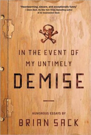 Book In the Event of My Untimely Demise free