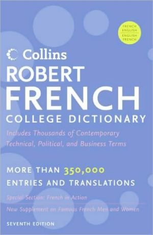 Book Collins Robert French College Dictionary, 7e free