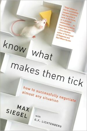 Book Know What Makes Them Tick: How to Successfully Negotiate Almost Any Situation free