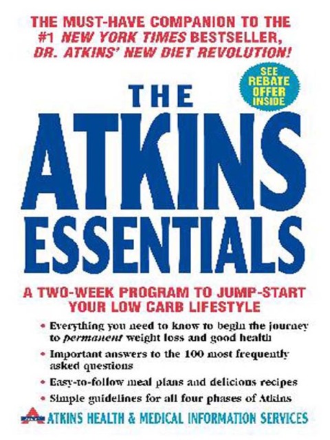 Book The Atkins Essentials: A Two-Week Program to Jump-start Your Low Carb Lifestyle free