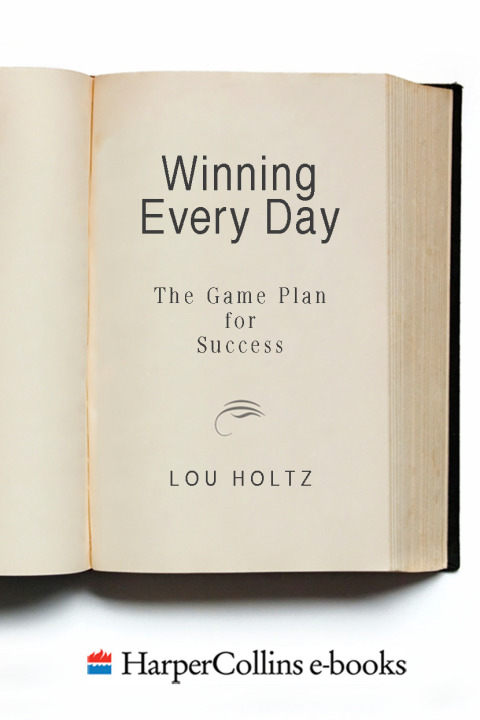 Book Winning Every Day: The Game Plan for Success free