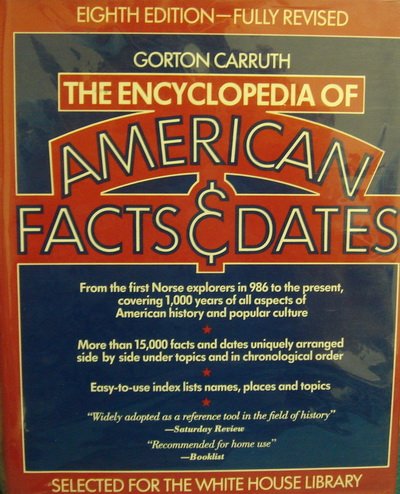 Book Encyclopedia of American Facts and Dates free