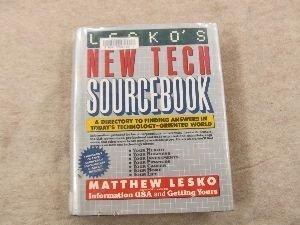 Book Lesko's New Tech Sourcebook free