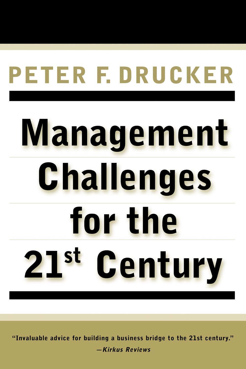 Book MANAGEMENT CHALLENGES for the 21st Century free