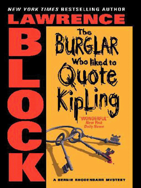 Book The Burglar Who Liked to Quote Kipling (Bernie Rhodenbarr Series Book 3) free