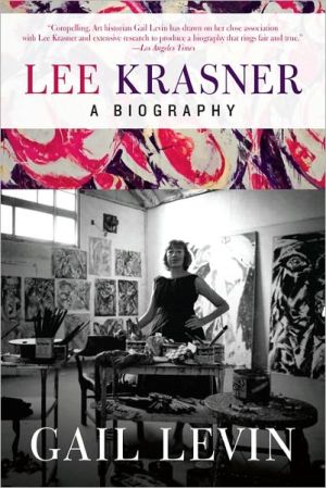 Book Lee Krasner: A Biography free