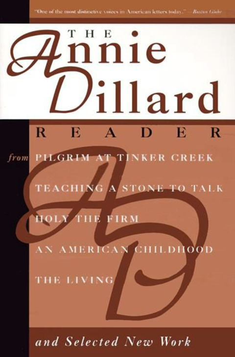 Book The Annie Dillard Reader free