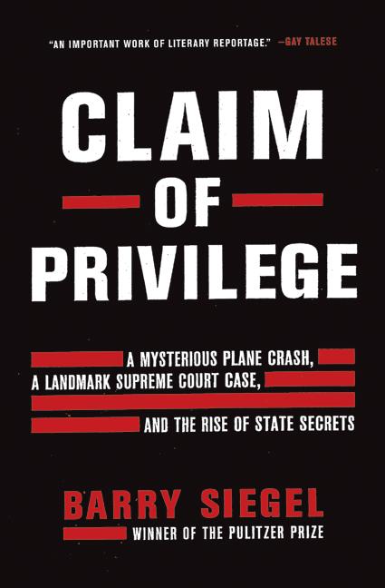Book Claim of Privilege free