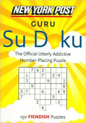 Book New York Post Guru Su Doku: Fiendish free