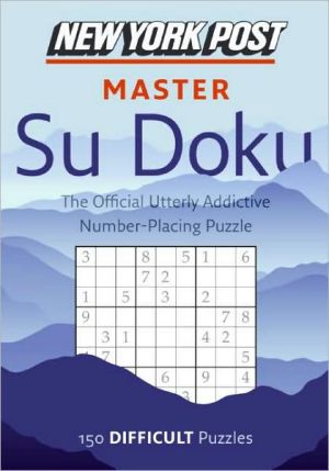 Book New York Post Master Su Doku: Difficult free