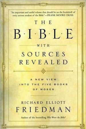 Book The Bible with Sources Revealed free