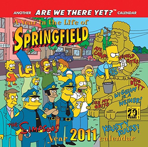 Book The Simpsons 2011 Mini Calendar free