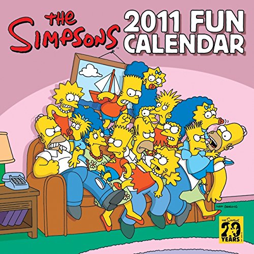 Book The Simpsons 2011 Fun Calendar free