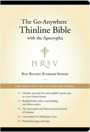 Book NRSV  The Go-Anywhere Thinline Bible with the Apocrypha [Bonded Leather, Black] free