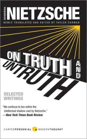 Book On Truth and Untruth: Selected Writings (Harper Perennial Modern Thought) free