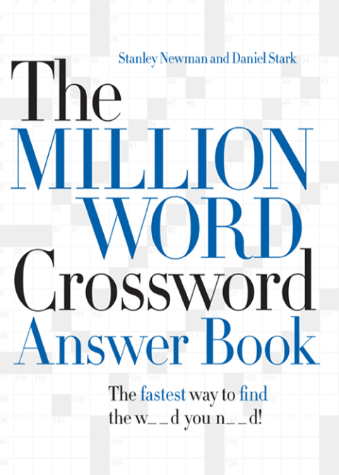 Book The Million Word Crossword Answer Book free