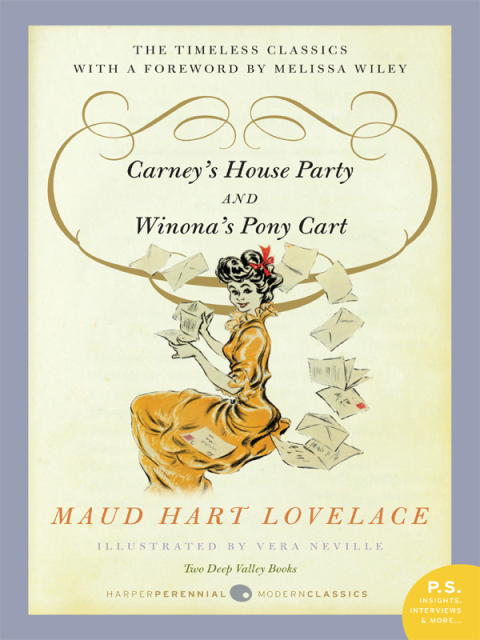Book Carney's House Party/Winona's Pony Cart: Two Deep Valley Books free