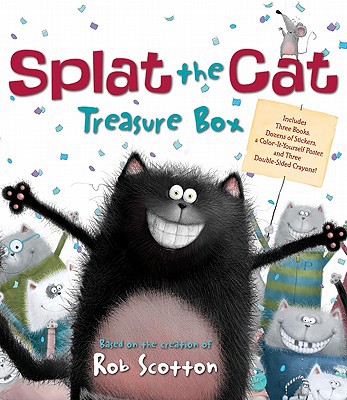 Book Splat the Cat Treasure Box: Splat the Cat Sings Flat, Splat the Cat and the Duck with No Quack, Splat the Cat: Back to School, Splat!, and Color-It-Yourself Poster free