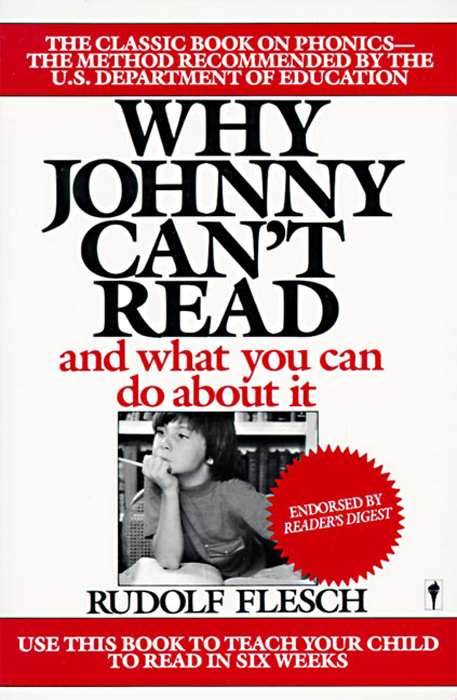 Book Why Johnny Can't Read?: And What You Can Do About It free