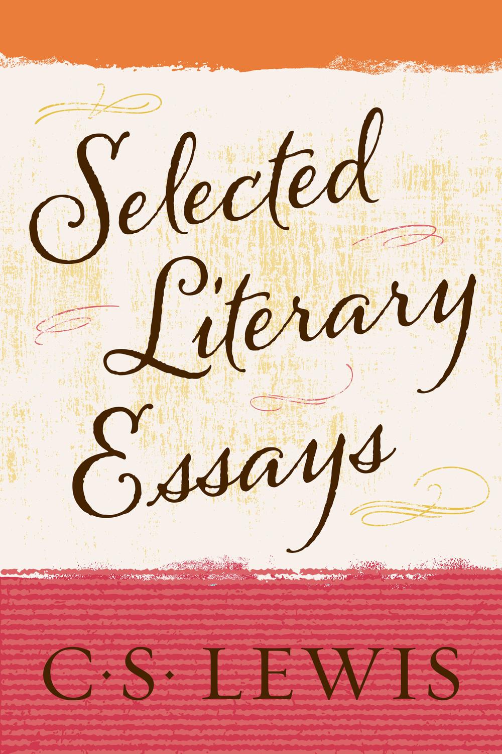Book Selected Literary Essays free