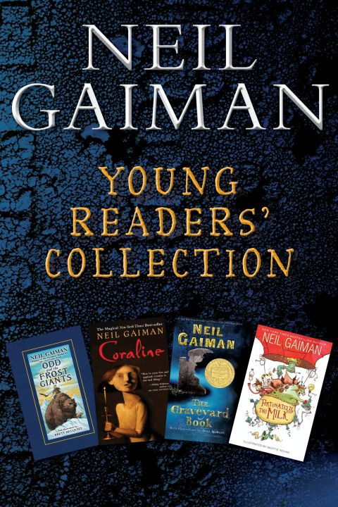 Book Neil Gaiman Young Readers' Collection: Odd and the Frost Giants; Coraline; The Graveyard Book; Fortunately, the Milk free