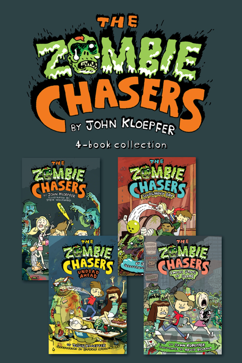Book Zombie Chasers 4-Book Collection: The Zombie Chasers, Undead Ahead, Sludgment Day, Empire State of Slime free