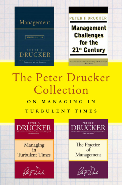 Book The Peter Drucker Collection on Managing in Turbulent Times free