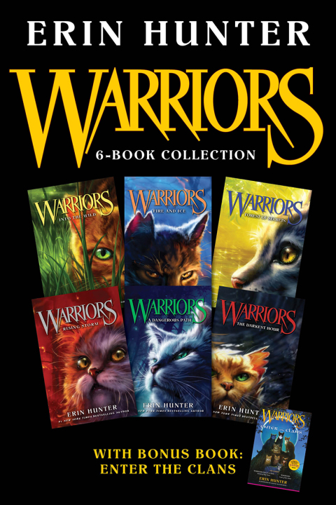 Book Warriors 6-Book Collection with Bonus Book: Enter the Clans: Books 1-6 Plus Enter the Clans (Warriors: The Prophecies Begin) free