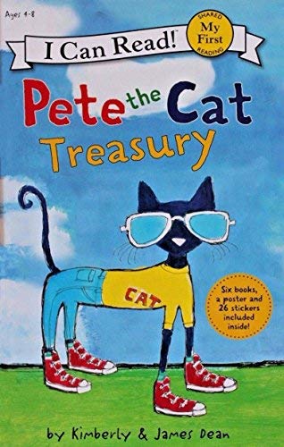 Book Harper Pete The Cat Treasury (6 books + 26 stickers + poster) free