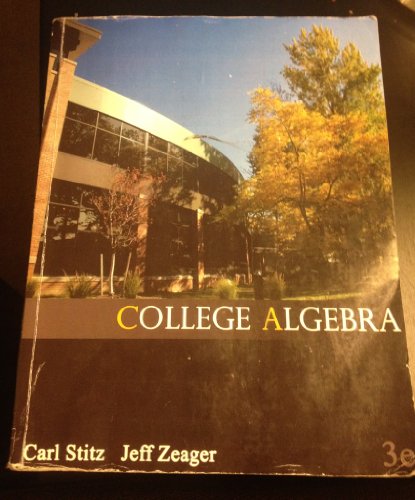 Book College Algebra (MTHM 171) free