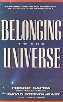 Book Belonging to the universe: Explorations on the frontiers of science and spirituality free