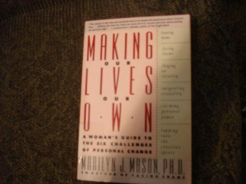 Book Making our lives our own free