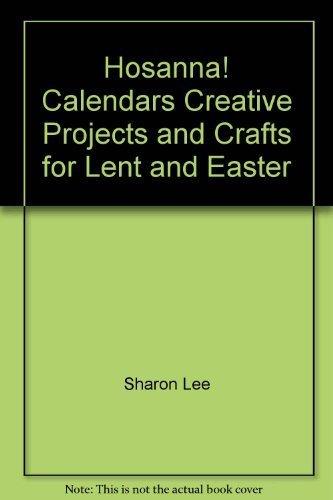 Book HOSANNA! - Calendars, Crafts and Creative Projects for Lent & Easter free