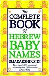Book The Complete Book of Hebrew Baby Names free